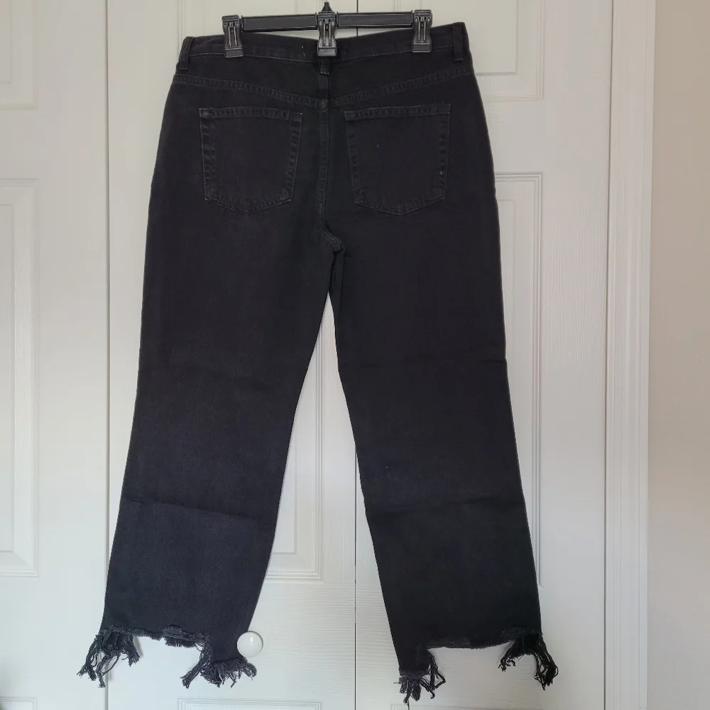 We The Free Maggie Mid Rise Crop Straight Leg Jeans - Picture 9 of 9